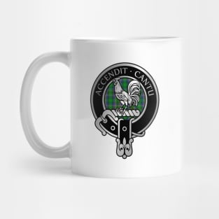 Clan Cockburn Crest & Tartan Mug